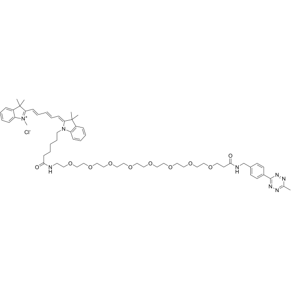 Cy5-PEG8-Tetrazin
